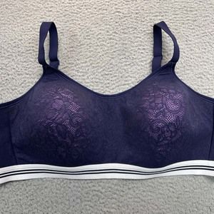 Cacique Bra 46C Full Coverage Cotton LL NW Scoop